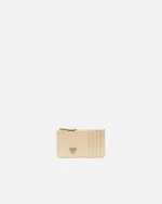 ZIPPED CARD HOLDER PINKO
