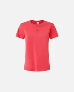 BUSSOLOTTO T-SHIRT WITH LOGO PINKO
