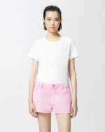 BUSSOLOTTO T-SHIRT WITH LOGO PINKO - Image 2