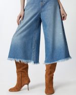 WIDE-LEG BERMUDA PINKO - Image 4