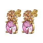 BECKIA LIGHT ROSE PEACH EARRINGS DYRBERG/KERN