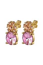 BECKIA LIGHT ROSE PEACH EARRINGS DYRBERG/KERN