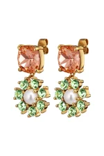 POPPY LIGHT GREEN EARRINGS DYRBERG/KERN
