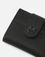 MULTI PURPOSE WALLET IN SAFFIANO LEATHER PINKO - Image 4