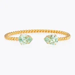 MINI DROP BRACELET GOLD-CHRYSOLITE