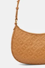 MINI HALF MOON BAG WITH LOGO PINKO - Image 3