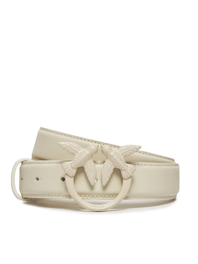 zone-gunaikeia-pinko-love-berry-h3-belt-pe-24-plt01-100125-a1k2-white-z14b-0000303563387 LOVE BERRY H3 BELT COLOUR BLOCK PINKO - Image 1