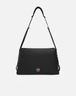 SHOULDER BAG WITH THREE COMPARTMENTS PINKO