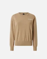 SWEATER WITH LOVE BIRDS MAXI-LOGO PINKO - Image 3