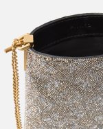 FULLY RHINESTONED LEATHER PHONE CASE PINKO - Image 5