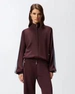PANAREA KNITWEAR LOVE BIRDS LOGO ZIP-UP PINKO - Image 2