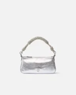 HALF MOON BAGUETTE MINI C + HANDLE PINKO