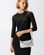 HALF MOON BAGUETTE MINI C + HANDLE PINKO - Image 6