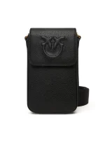 LEATHER PHONE CASE UTILITY PINKO