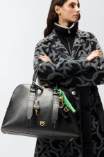 MAXI ESCAPE LEATHER BOWLING BAG PINKO - Image 4