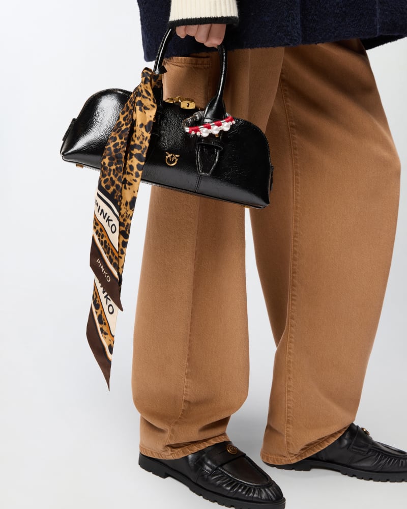 106652A38F-L3Z-AA01 SAMBA TWILLY LEOPARD PRINT PINKO - Image 1