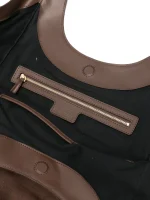 TOTE EXTRA SUEDE LEATHER SHOULDER BAG PINKO - Image 5