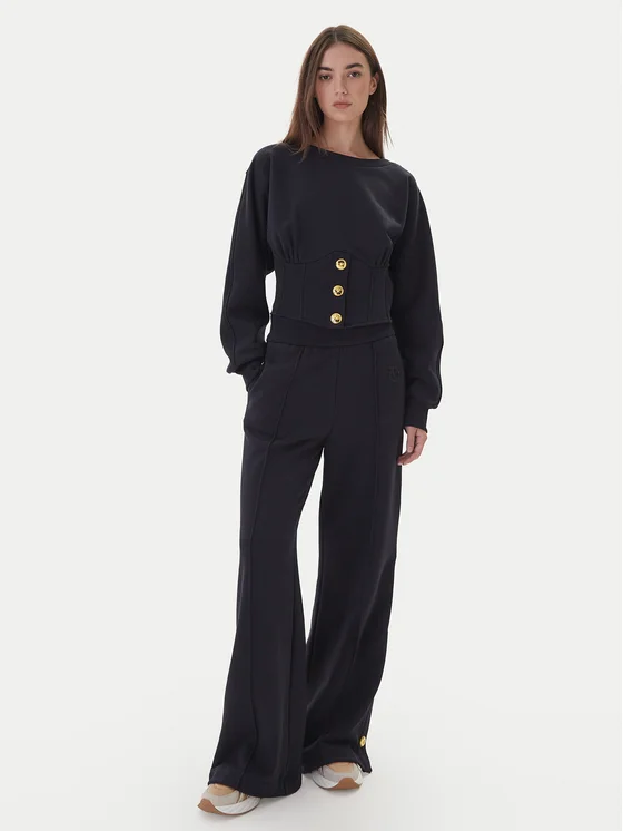 pinko-panteloni-phormas-pasticciato-105649-a2tc-skouro-mple-regular-fit-0000305483164 (1) PASTICCIATO PANTALONE PINKO - Image 1