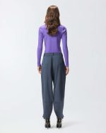 BALLOON PANTS MADE OF THICK WOOL FABRIC PINKO - Image 2