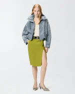BLOUSON JACKET WITH ALL-OVER MICRO STUDS PINKO - Image 3