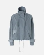 BLOUSON JACKET WITH ALL-OVER MICRO STUDS PINKO - Image 5