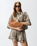 LOVE BAG CLICK SOFT HORIZONTAL HANDLE CLASSIC PINKO - Image 5