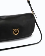 LOVE BAG CLICK SOFT HORIZONTAL HANDLE CLASSIC PINKO - Image 3
