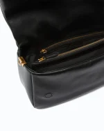 LOVE BAG CLICK SOFT HORIZONTAL HANDLE CLASSIC PINKO - Image 4