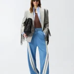 SPORTY TROUSERS WITH BANDS PINKO