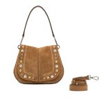 HELENA ROUND SUEDE BAG GIANNI CHIARINI FIRENZE