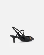 SLINGBACK HEELS WITH STRAPS AND DECORATIONS PINKO - Image 3