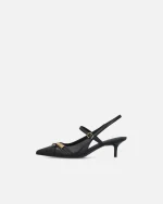 SLINGBACK HEELS WITH STRAPS AND DECORATIONS PINKO - Image 2