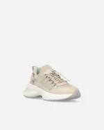 KNITTED FABRIC ARIEL SNEAKERS WITH LACES AND STOPPERS PINKO - Image 2