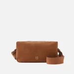 HORIZONTAL BAG MEDIUM SHOULDER IN SUEDE LEATHER PINKO