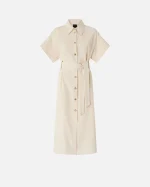 ALESHA MIDI DRESS WITH BELT PINKO - Image 5