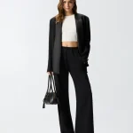 JEAN WITH LACE STRIP ON THE SIDES PINKO