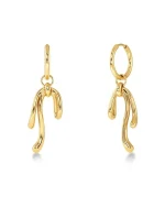 LACE HOOPS GOLD EDBLAD