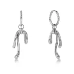 LACE HOOPS SILVER EDBLAD