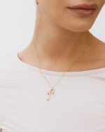 LACE NECKLACE GOLD EDBLAD - Image 2