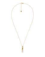 SWIVEL NECKLACE PEARL S GOLD EDBLAD - Image 2