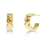 TWIST HOOPS S GOLD EDBLAD