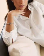 INFINITY KNOT NECKLACE L SIVLER EDBLAD - Image 3