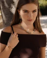 MEDLEY BANGLE SIVLER/GOLD EDBLAD - Image 4