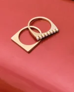 TWIGGY RING CZ GOLD EDBLAD - Image 5