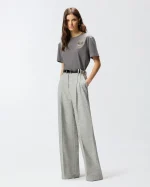 STREPITOSO T-SHIRT WITH LOGO LOVE BIRDS PINKO - Image 3