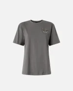 STREPITOSO T-SHIRT WITH LOGO LOVE BIRDS PINKO - Image 5