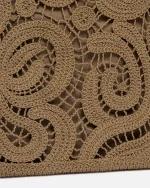 CROCHET SHOPPER BAG PINKO - Image 5