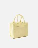 BEACH SHOPPER MINI RAFIA BAG PINKO - Image 2