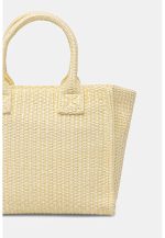 BEACH MINI SHOPPER RAFIA PINKO - Image 3