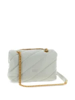 MINI LOVE BAG PUFF MAXI QUILT PINKO - Image 2